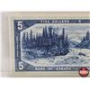 Image 5 : Canada $5 Bill 1954 : Beattie/Rasminsky #JS8998037