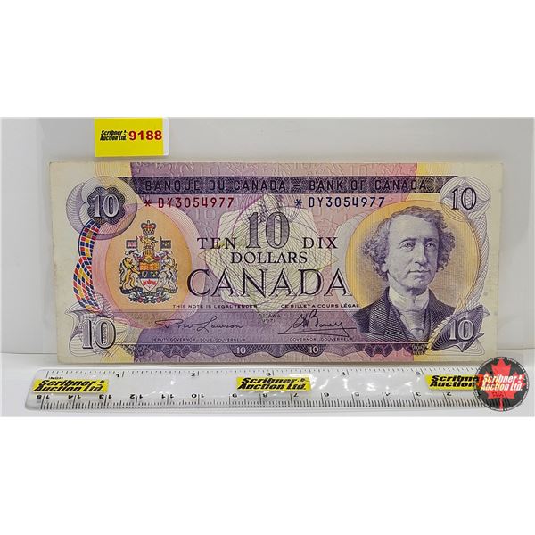Canada $10 Bill 1971 *Replacement : Lawson/Bouey # *DY3054977