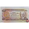 Image 3 : Canada $100 Bills 1975 (2 Consecutive) : Crow/Bouey #AJC3462655-656