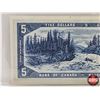 Image 5 : Canada $5 Bill 1954 : Beattie/Rasminsky #YS5960824