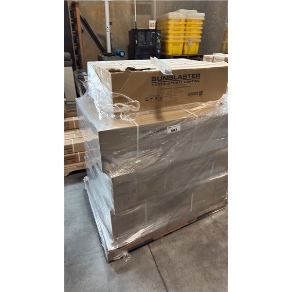 PALLET OF 18 BOXES OF 24, 36" T5HO 2700K REPLACEMENT LAMPS