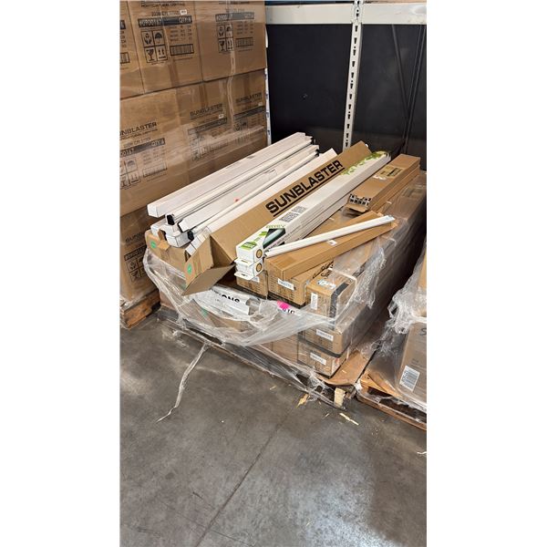PALLET OF SUNBLASTER MIXED LIGHT KITS AND LAMPS