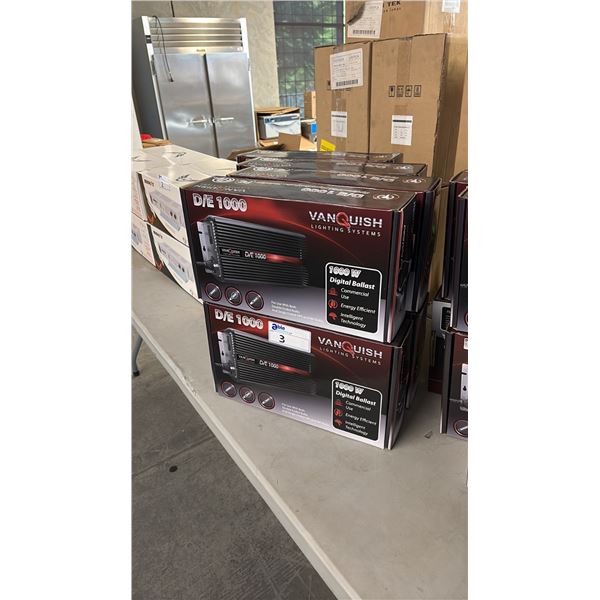 8 VANQUISH D/E 1000W DIGITAL BALLASTS