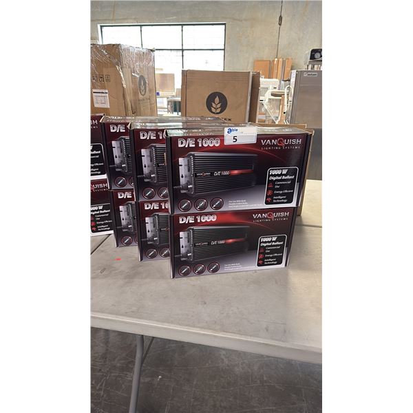 6 VANQUISH D/E 1000W DIGITAL BALLASTS