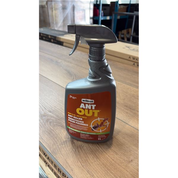12 ONE LITER SPRAY CONTAINERS OF WILSON ANT OUT ANT KILLER