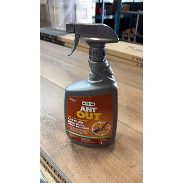 12 ONE LITER SPRAY CONTAINERS OF WILSON ANT OUT ANT KILLER