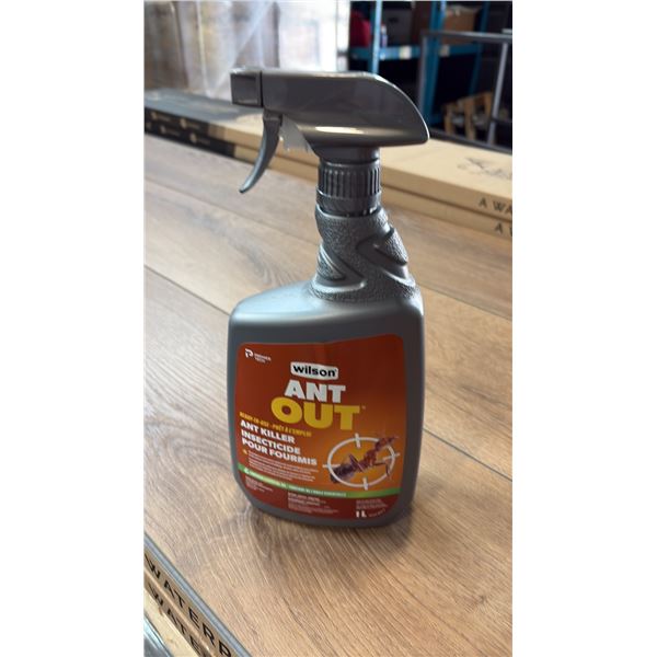 12 ONE LITER SPRAY CONTAINERS OF WILSON ANT OUT ANT KILLER