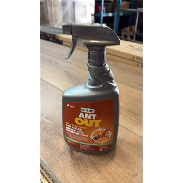 12 ONE LITER SPRAY CONTAINERS OF WILSON ANT OUT ANT KILLER