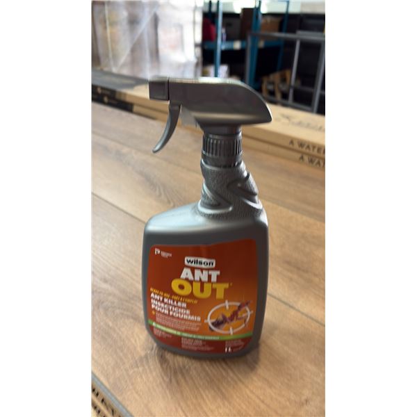 12 ONE LITER SPRAY CONTAINERS OF WILSON ANT OUT ANT KILLER