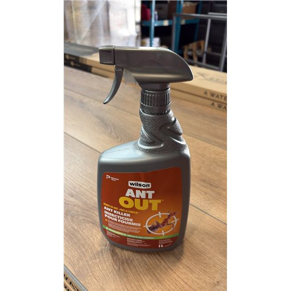 12 ONE LITER SPRAY CONTAINERS OF WILSON ANT OUT ANT KILLER
