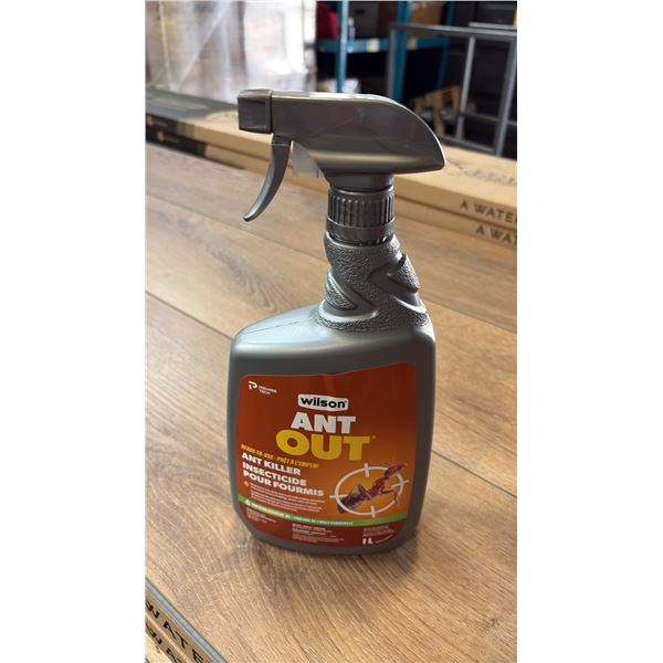 12 ONE LITER SPRAY CONTAINERS OF WILSON ANT OUT ANT KILLER