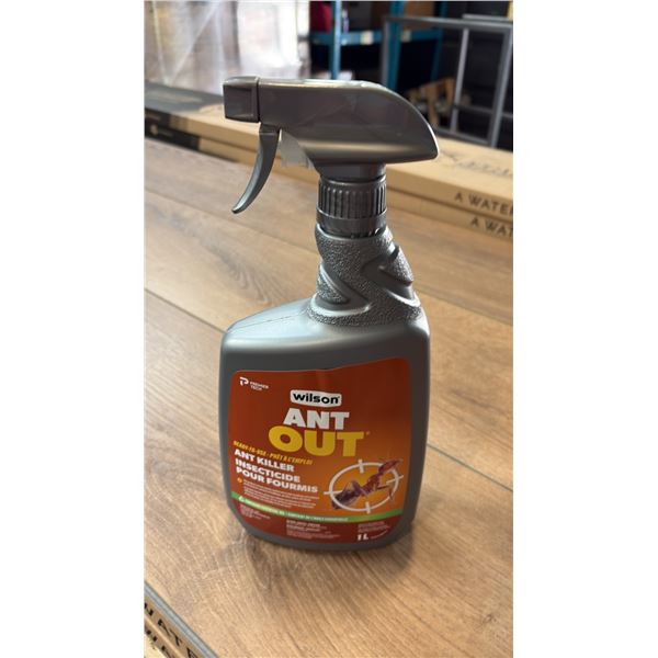12 ONE LITER SPRAY CONTAINERS OF WILSON ANT OUT ANT KILLER