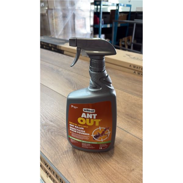 12 ONE LITER SPRAY CONTAINERS OF WILSON ANT OUT ANT KILLER
