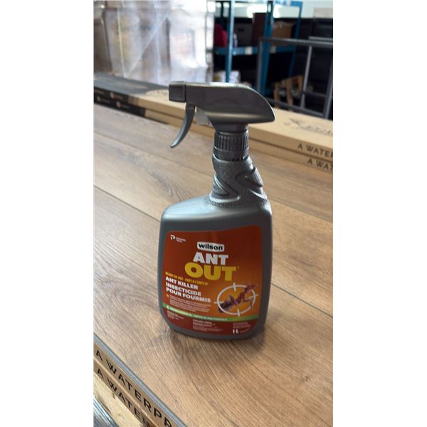 12 ONE LITER SPRAY CONTAINERS OF WILSON ANT OUT ANT KILLER