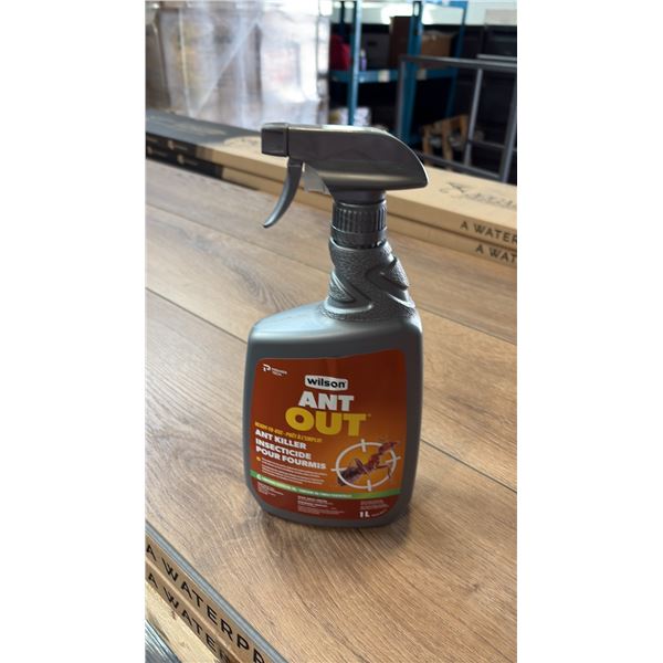 12 ONE LITER SPRAY CONTAINERS OF WILSON ANT OUT ANT KILLER