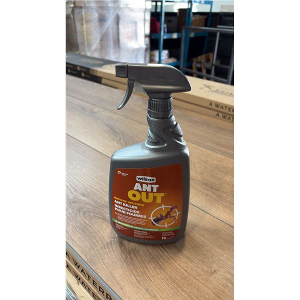 12 ONE LITER SPRAY CONTAINERS OF WILSON ANT OUT ANT KILLER