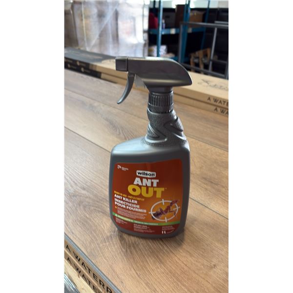 12 ONE LITER SPRAY CONTAINERS OF WILSON ANT OUT ANT KILLER