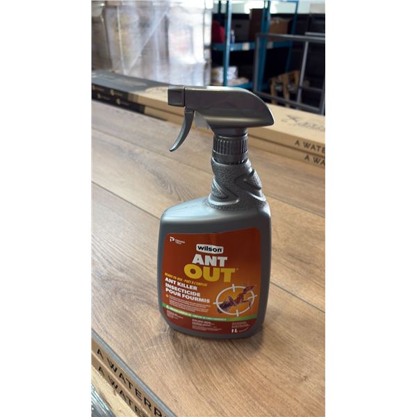 12 ONE LITER SPRAY CONTAINERS OF WILSON ANT OUT ANT KILLER