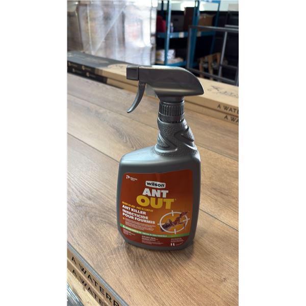 12 ONE LITER SPRAY CONTAINERS OF WILSON ANT OUT ANT KILLER
