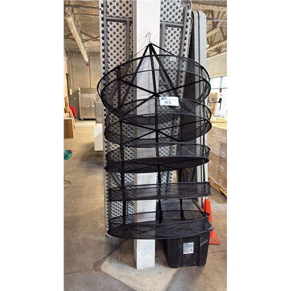 4 MAMMOTH DRY 80 5 TIER COLLAPSIBLE DRYING RACK