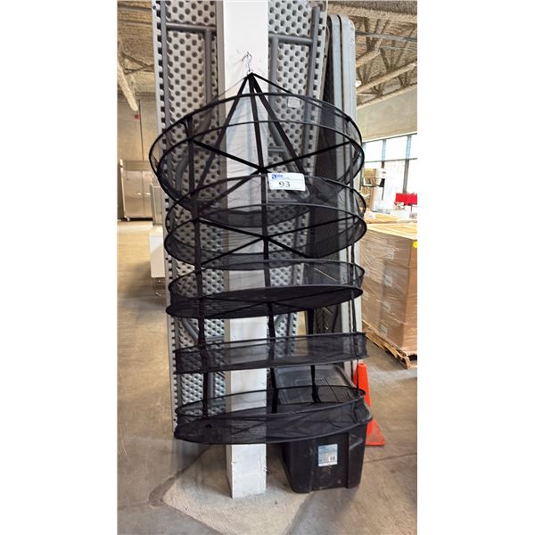 4 MAMMOTH DRY 80 5 TIER COLLAPSIBLE DRYING RACK