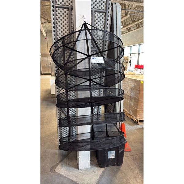 4 MAMMOTH DRY 80 5 TIER COLLAPSIBLE DRYING RACK