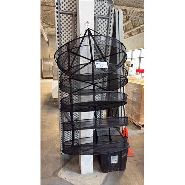 4 MAMMOTH DRY 80 5 TIER COLLAPSIBLE DRYING RACK