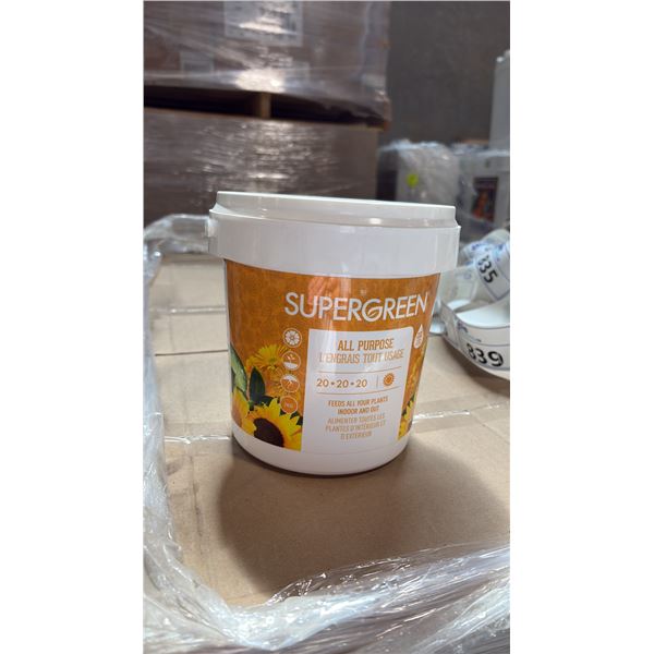 BOX OF 6 SUPER GREEN ALL PURPOSE 20-20-20 NUTRIENT