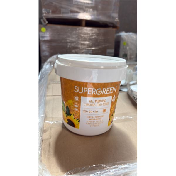 BOX OF 6 SUPER GREEN ALL PURPOSE 20-20-20 NUTRIENT