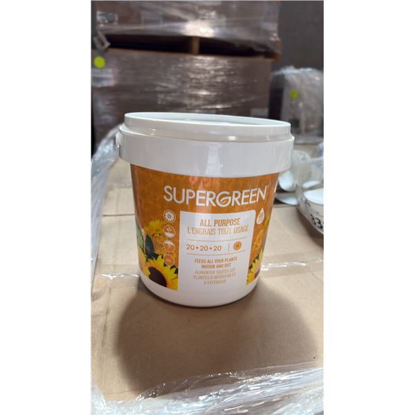 BOX OF 6 SUPER GREEN ALL PURPOSE 20-20-20 NUTRIENT