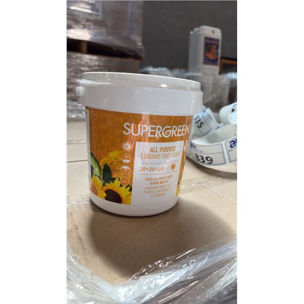 BOX OF 6 SUPER GREEN ALL PURPOSE 20-20-20 NUTRIENT