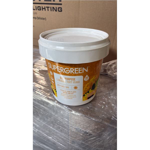 BOX OF 6 SUPER GREEN ALL PURPOSE 20-20-20 NUTRIENT