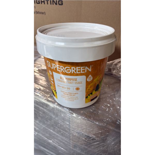 BOX OF 6 SUPER GREEN ALL PURPOSE 20-20-20 NUTRIENT