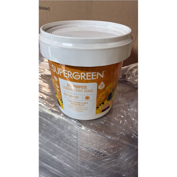 BOX OF 6 SUPER GREEN ALL PURPOSE 20-20-20 NUTRIENT