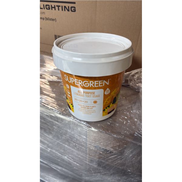 BOX OF 6 SUPER GREEN ALL PURPOSE 20-20-20 NUTRIENT