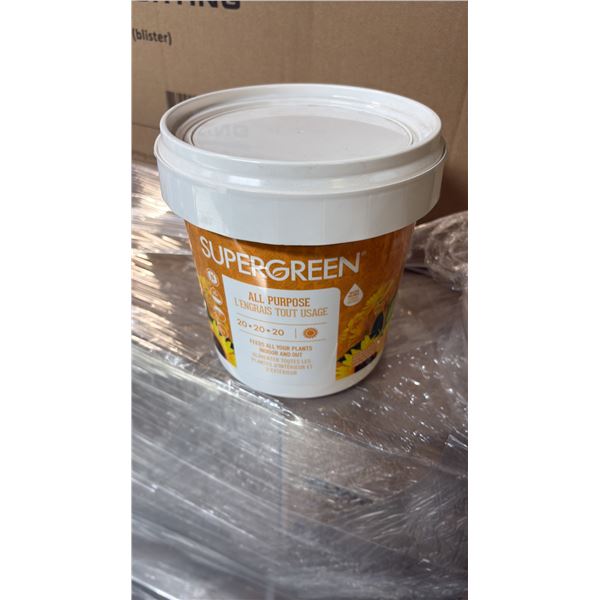 BOX OF 6 SUPER GREEN ALL PURPOSE 20-20-20 NUTRIENT