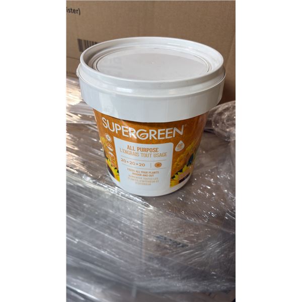 BOX OF 6 SUPER GREEN ALL PURPOSE 20-20-20 NUTRIENT