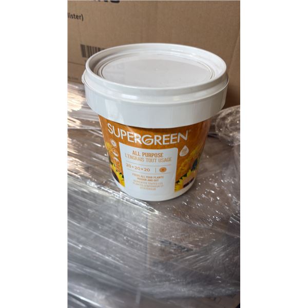 BOX OF 6 SUPER GREEN ALL PURPOSE 20-20-20 NUTRIENT
