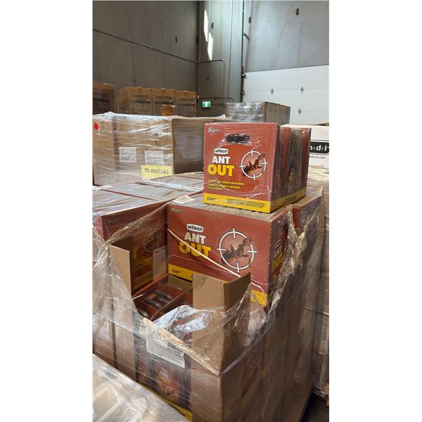 PALLET OF 12 ONE LITER SPRAY CONTAINERS OF WILSON ANT OUT ANT KILLER - 32 PACKS