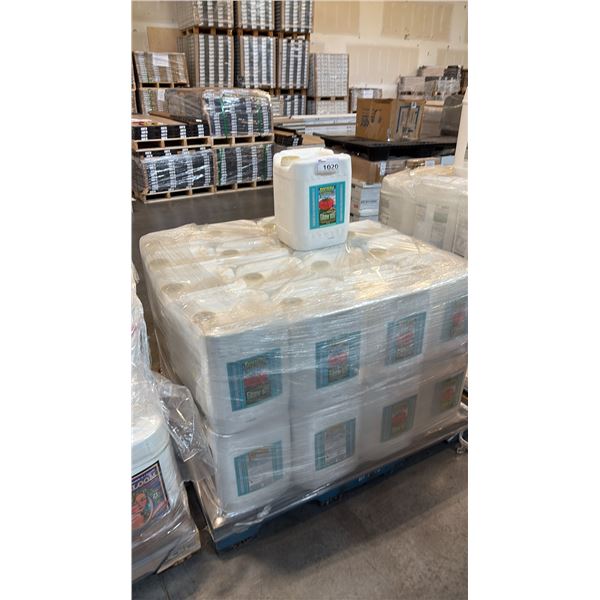 32 CONTAINERS OF FOXFARM GROW-BIG CONCENTRATE 3-2-6 HYDROPONIC PLANT FOOD 5 GALLON