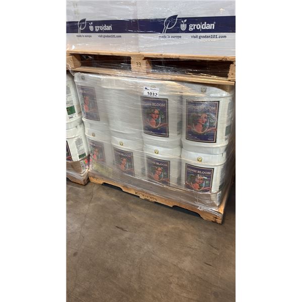 32 CONTAINERS OF SENSI BLOOM PART B 2-4-8 23 LITER ADVANCED NUTRIENTS