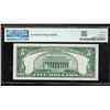 Image 2 : 1928C $5 Legal Tender Note PMG 66EPQ