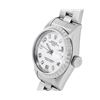 Image 2 : Rolex Ladies Stainless Steel White Arabic Dial Engine Turn Quickset Date Watch