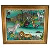 Image 1 : Gustavo Novoa Jungle Scene Painting
