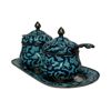 Image 6 : Antique Korean Silver & Guilloche Enamel Tea Set