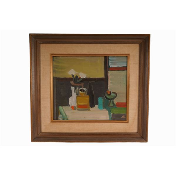 Shmuel Tepler - Modernist Abstract Still Life