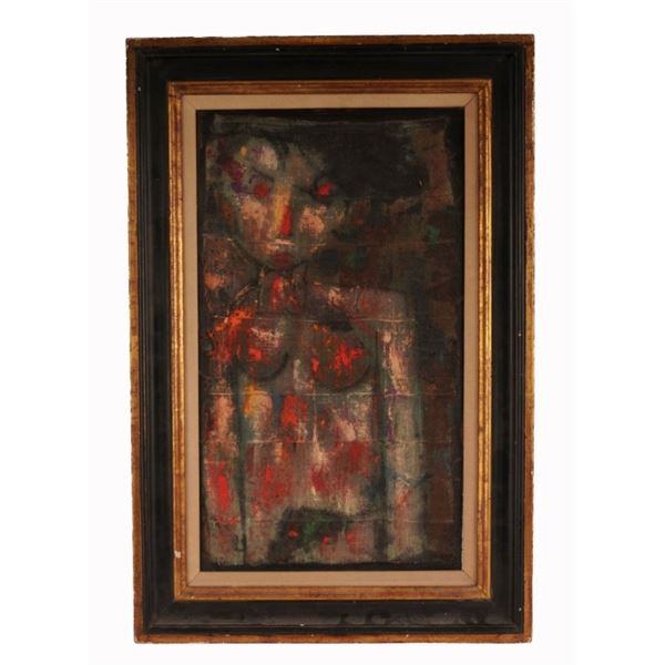Zero Mostel - Abstract Portrait of a Girl