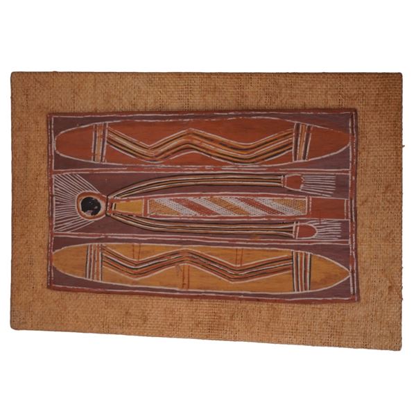 Australian Aboriginal Bark Painting