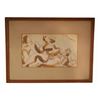 Image 1 : Chaim Gross - Watercolor Figural Drawing