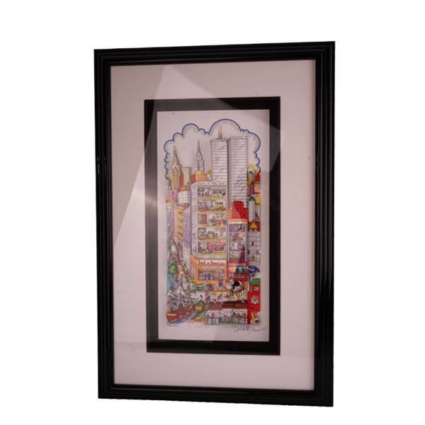 Charles Fazzino - NYC 3-D Pop Art Serigraph